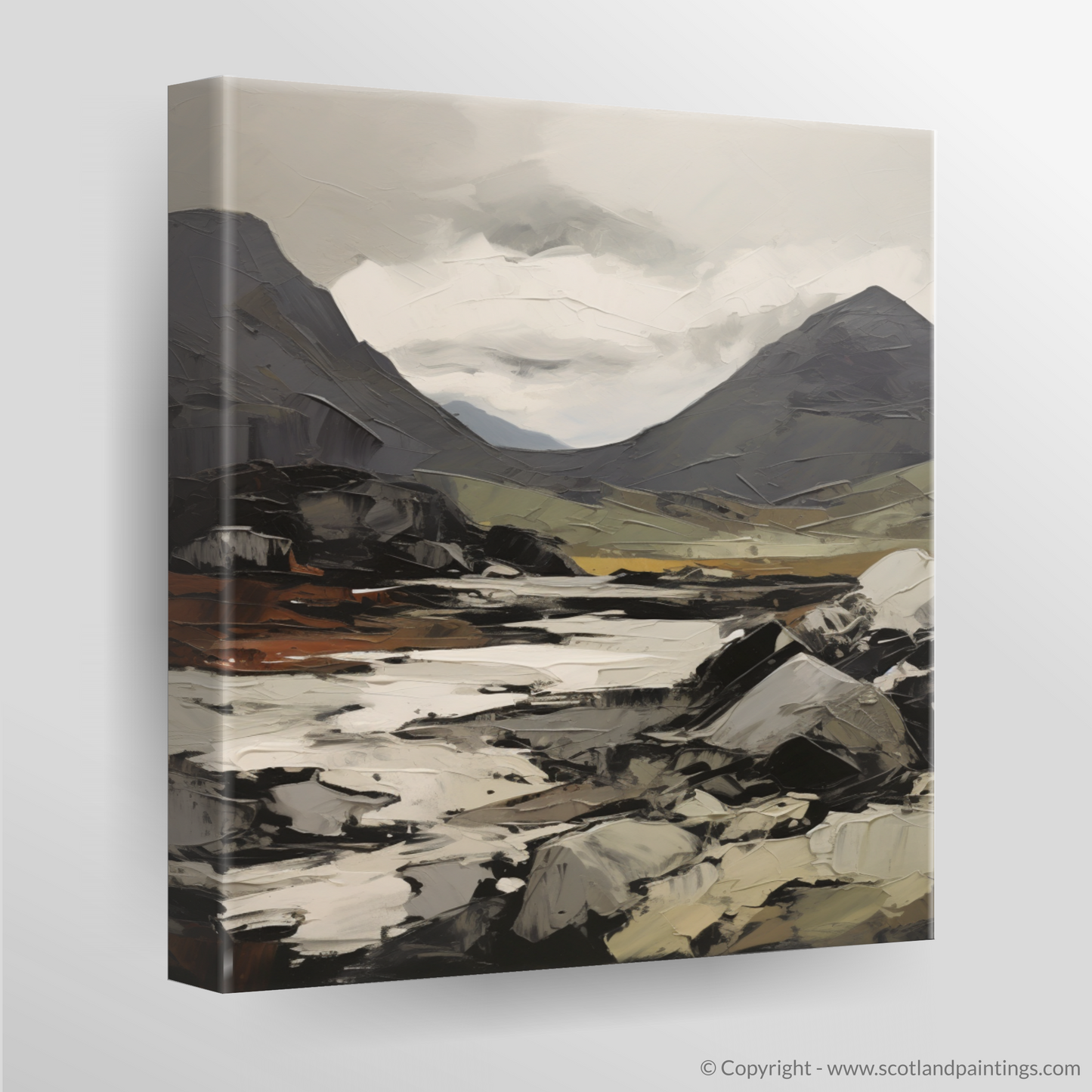 Canvas Print of Càrn a' Ghèoidh