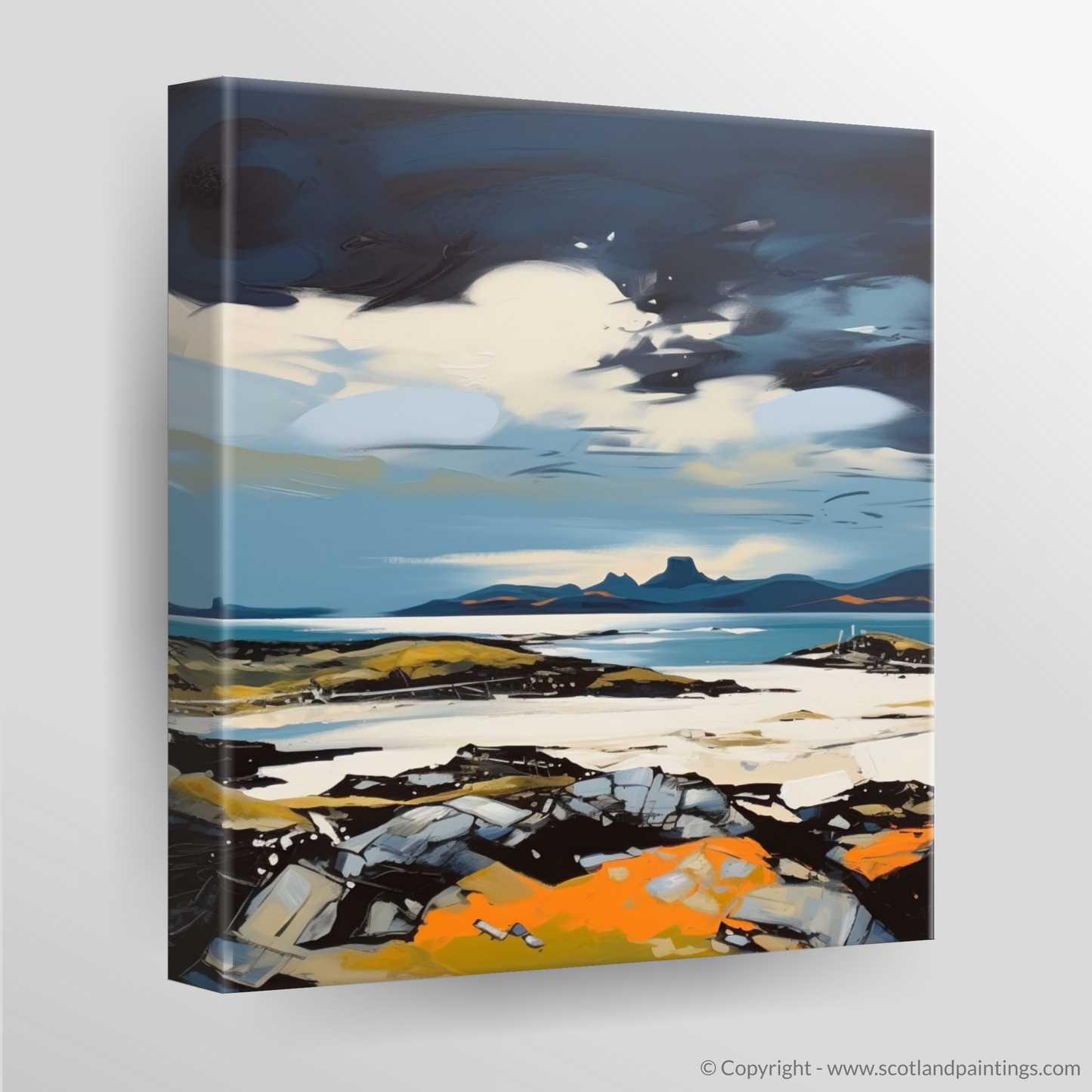 Canvas Print of Isle of Barra, Outer Hebrides