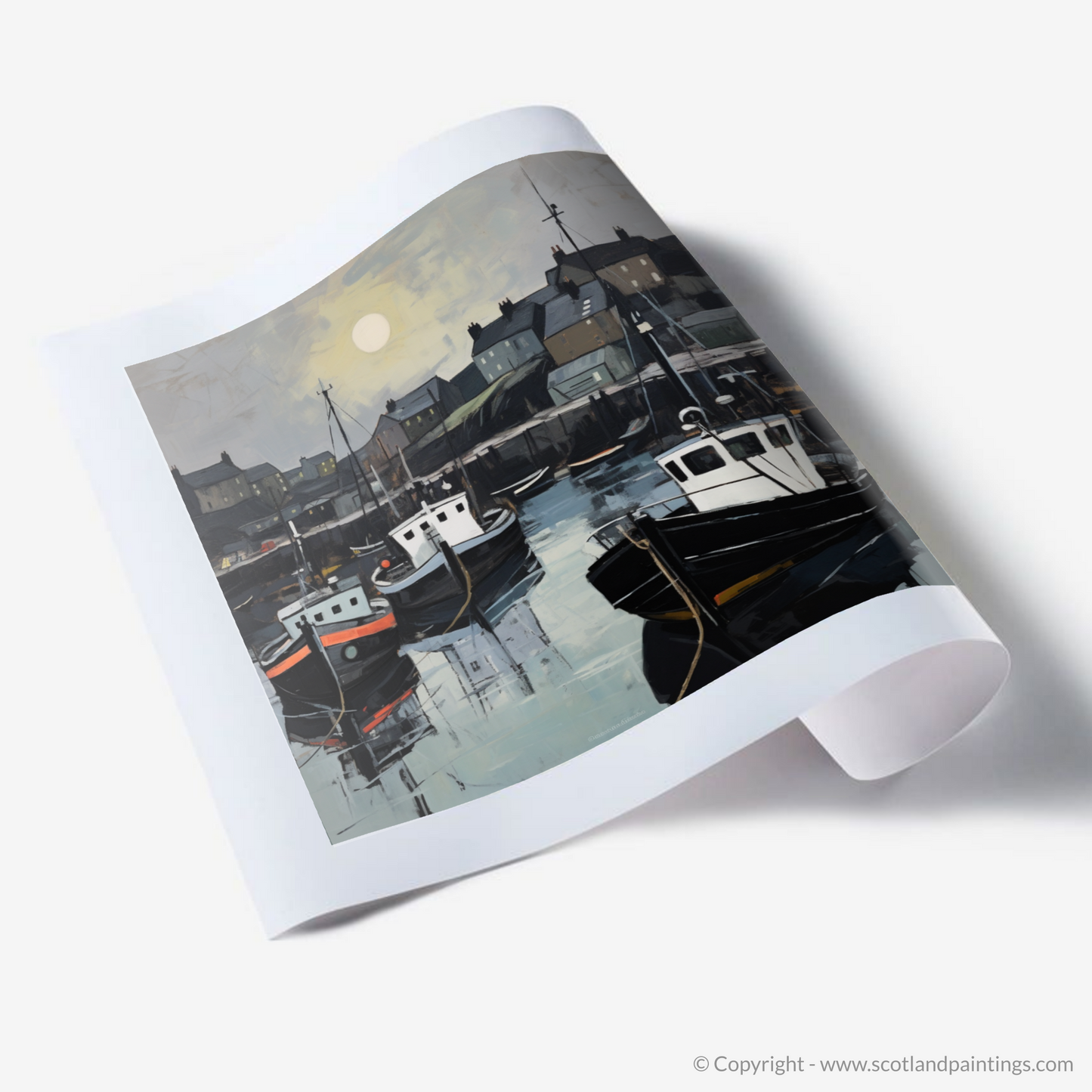 Art Print of Eyemouth Harbour