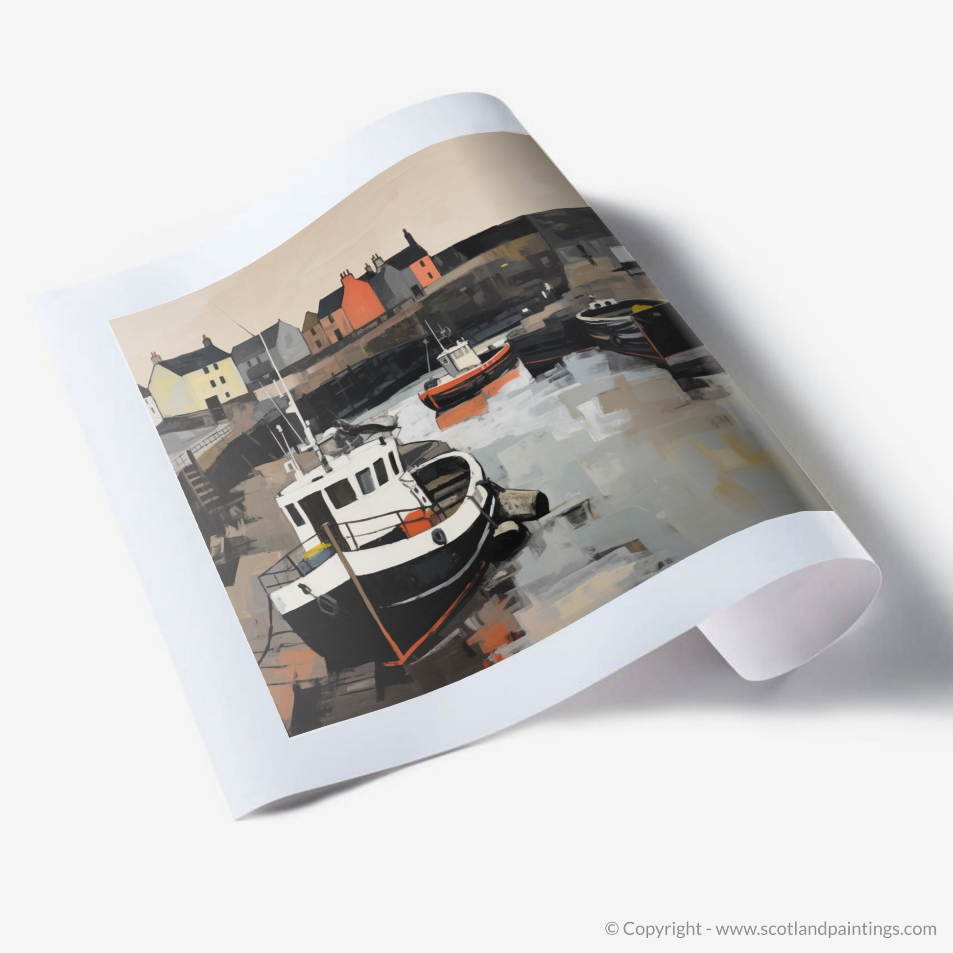 Art Print of Eyemouth Harbour