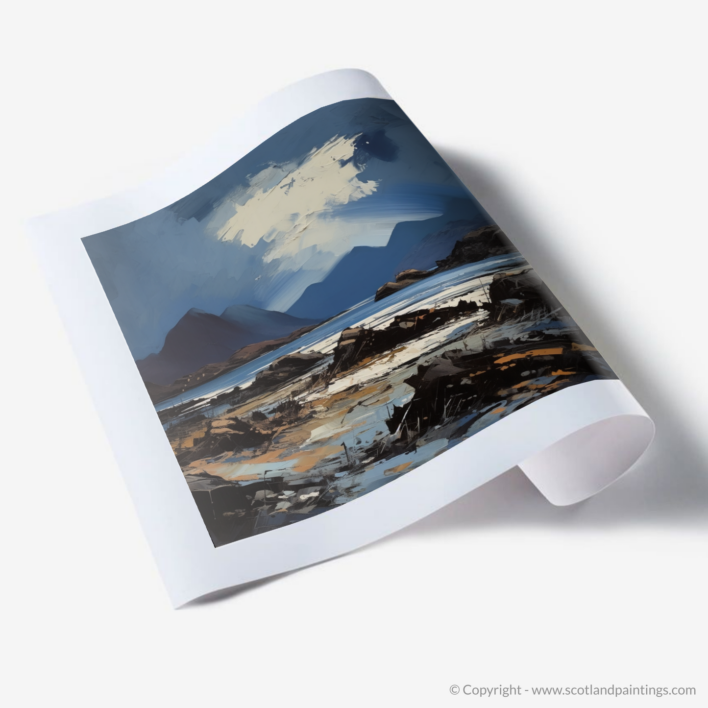 Art Print of Isle of Rum, Inner Hebrides