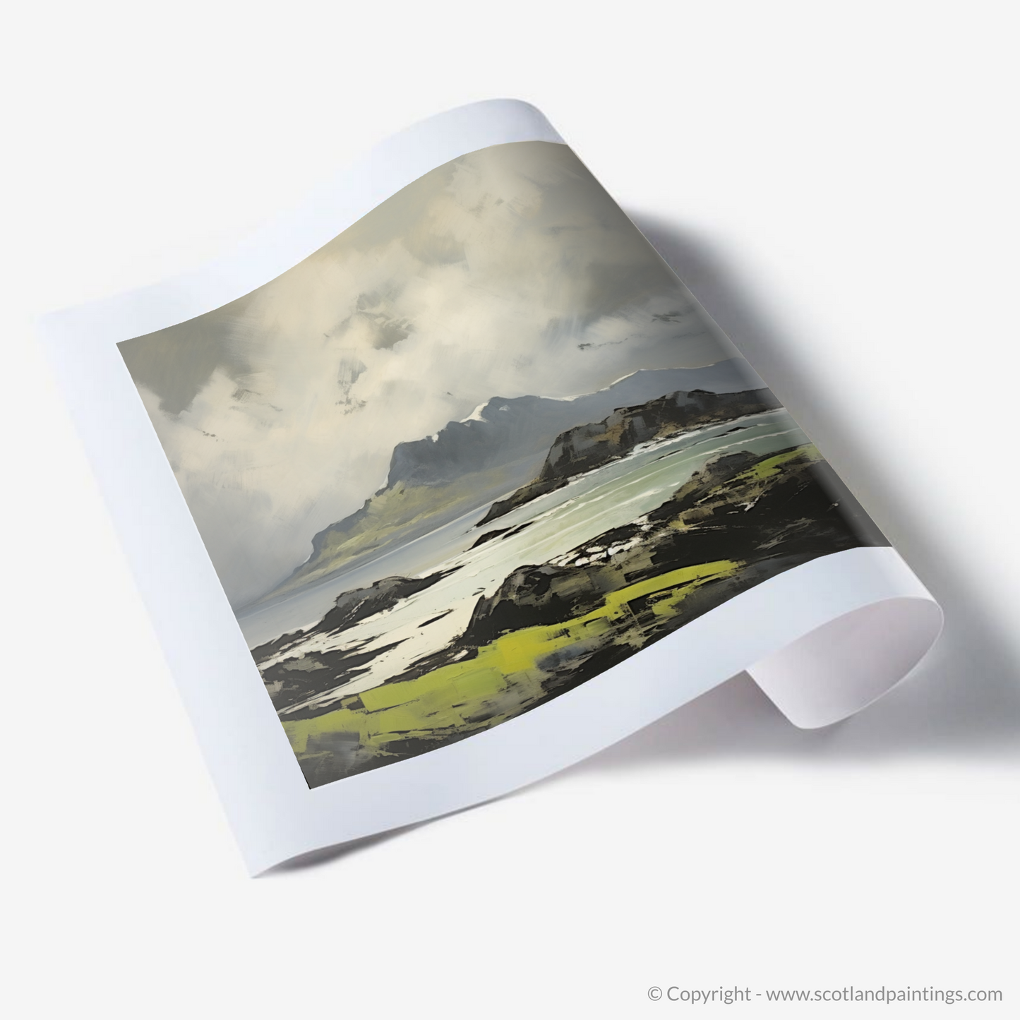 Art Print of Isle of Eigg, Inner Hebrides