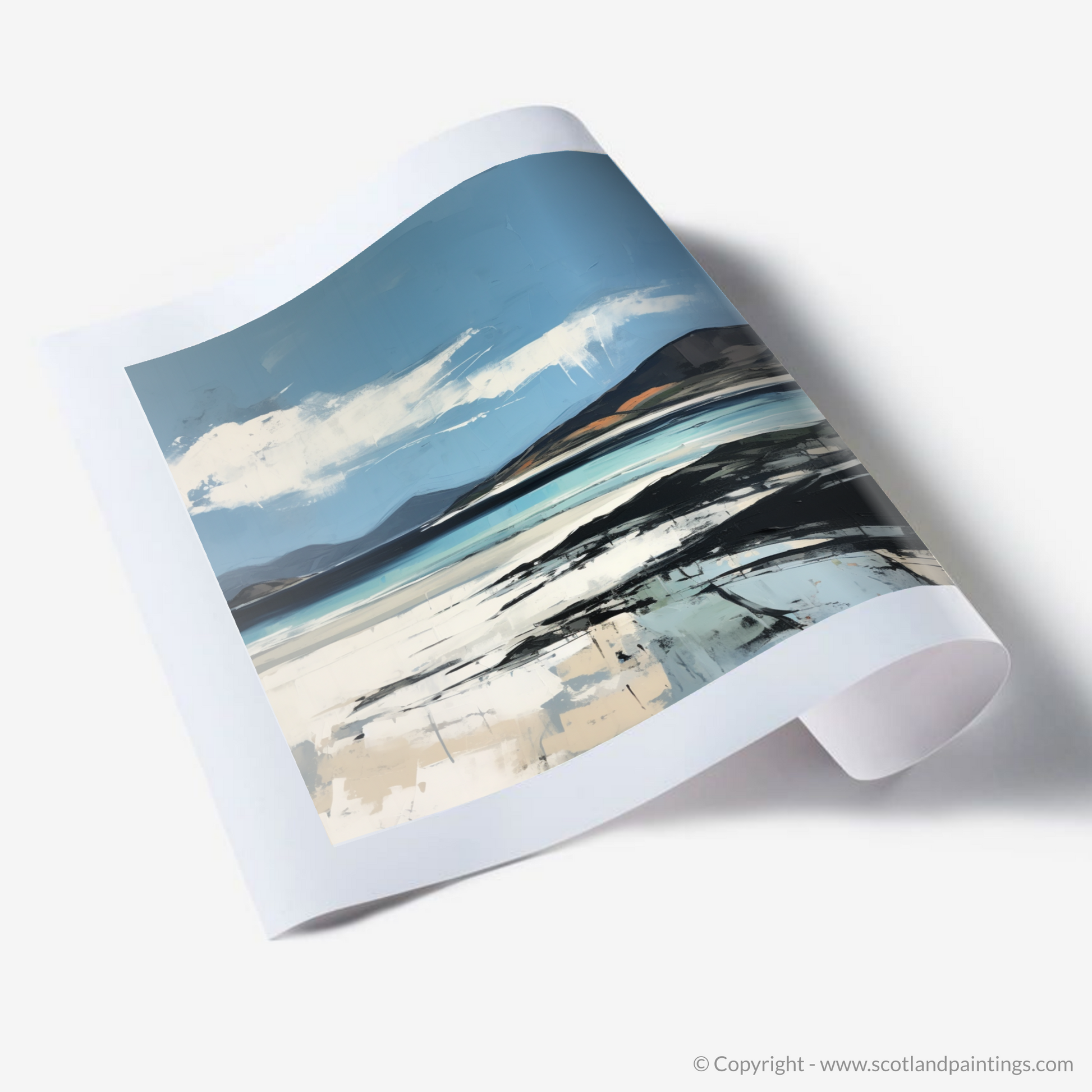 Art Print of Luskentyre Sands on the Isle of Harris