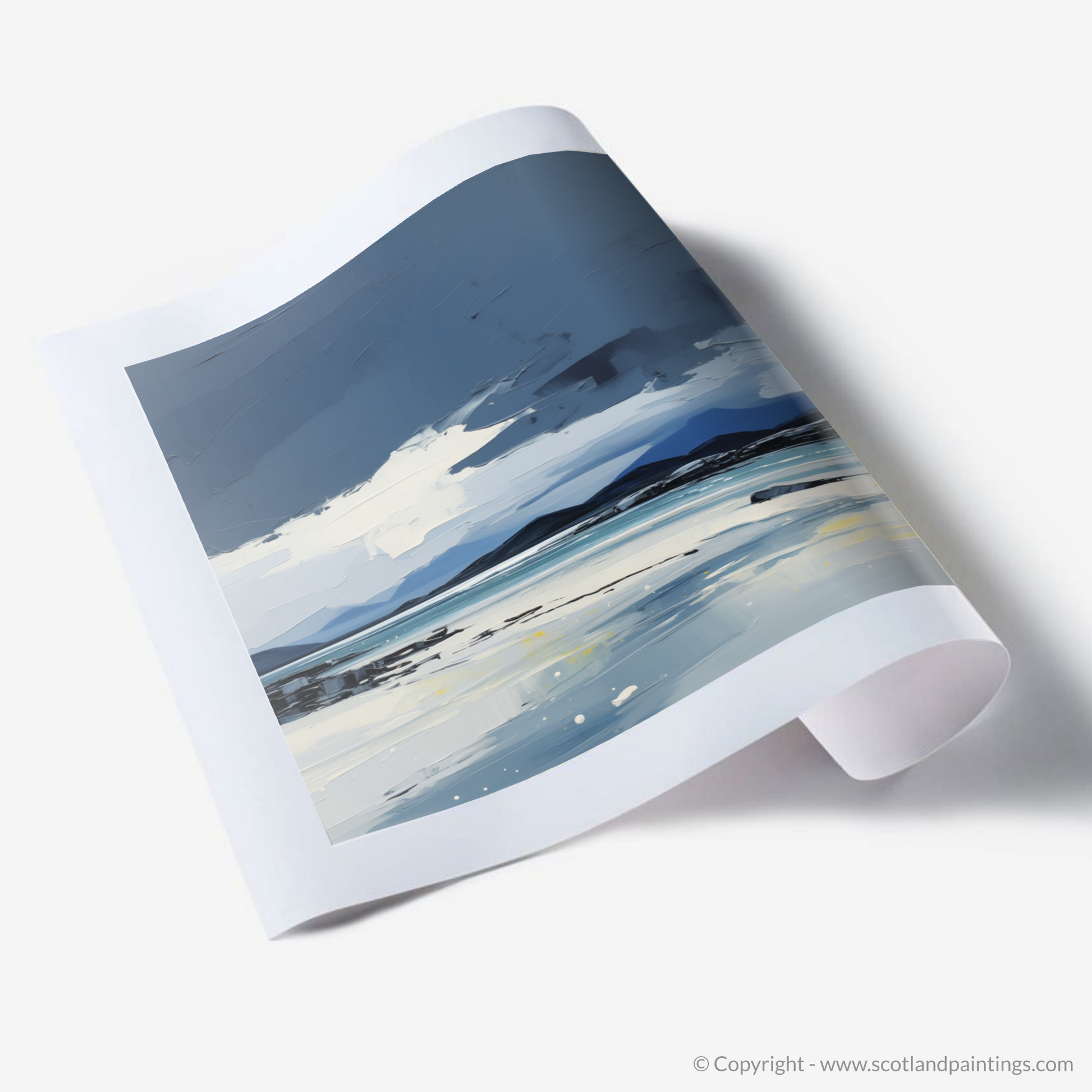 Art Print of Luskentyre Sands on the Isle of Harris