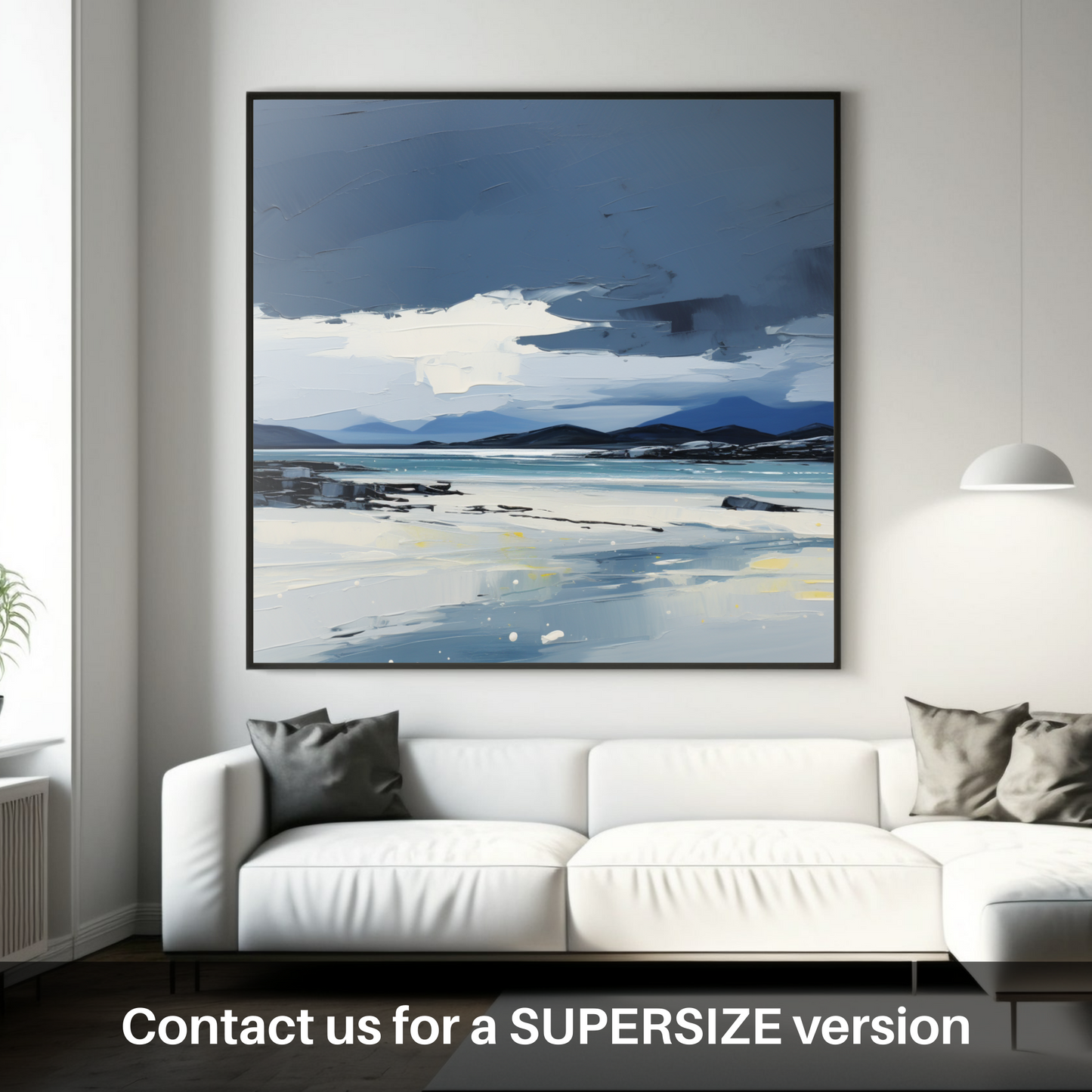 Huge supersize print of Luskentyre Sands on the Isle of Harris