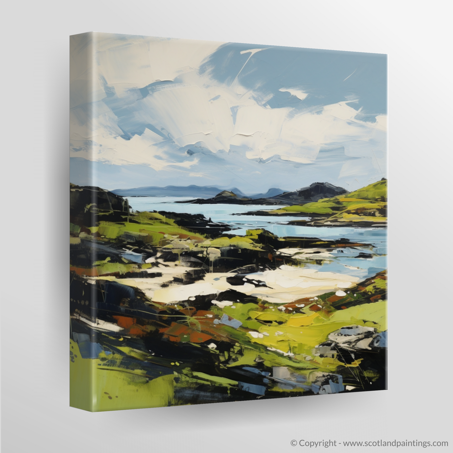 Canvas Print of Lochinver Bay, Assynt, Sutherland