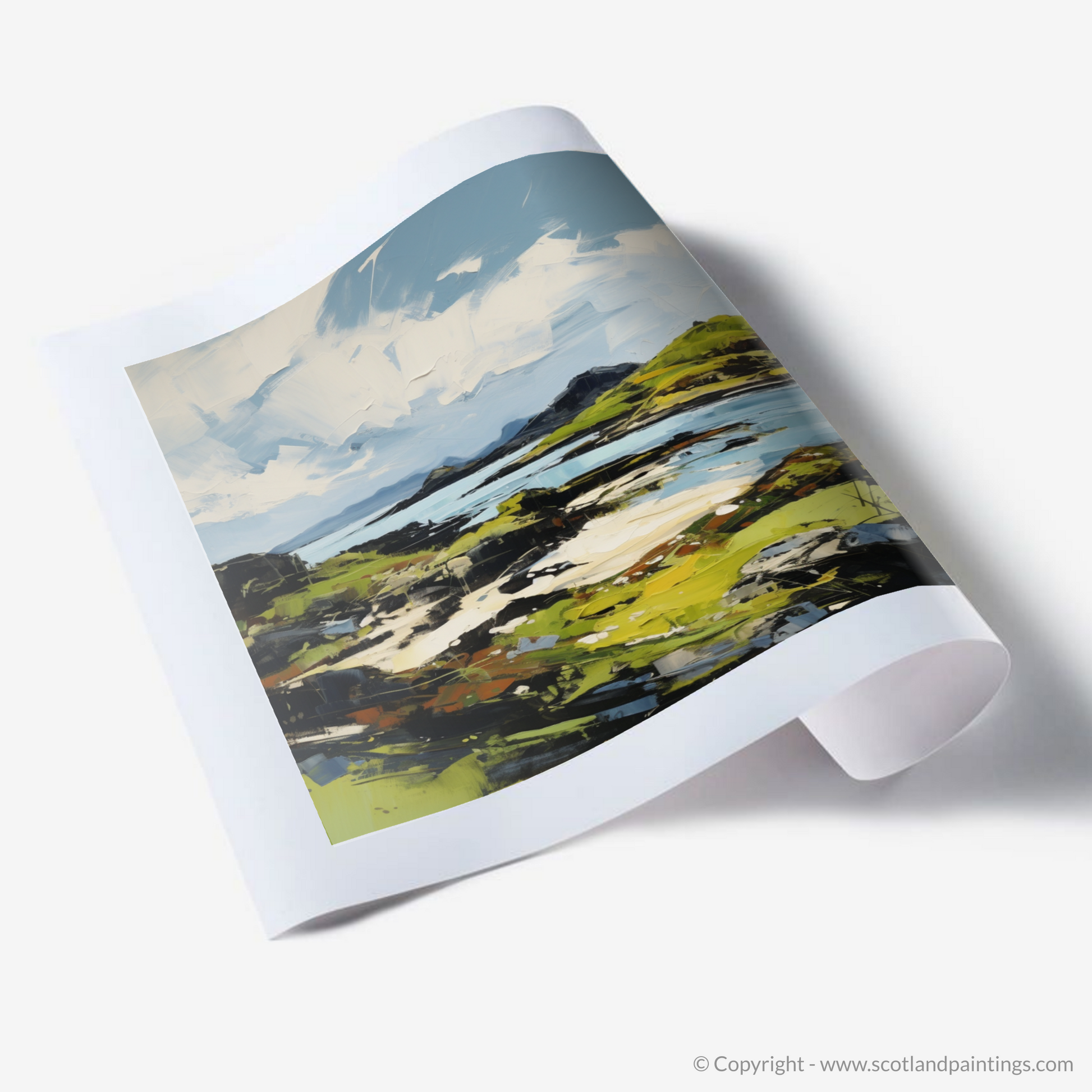 Art Print of Lochinver Bay, Assynt, Sutherland