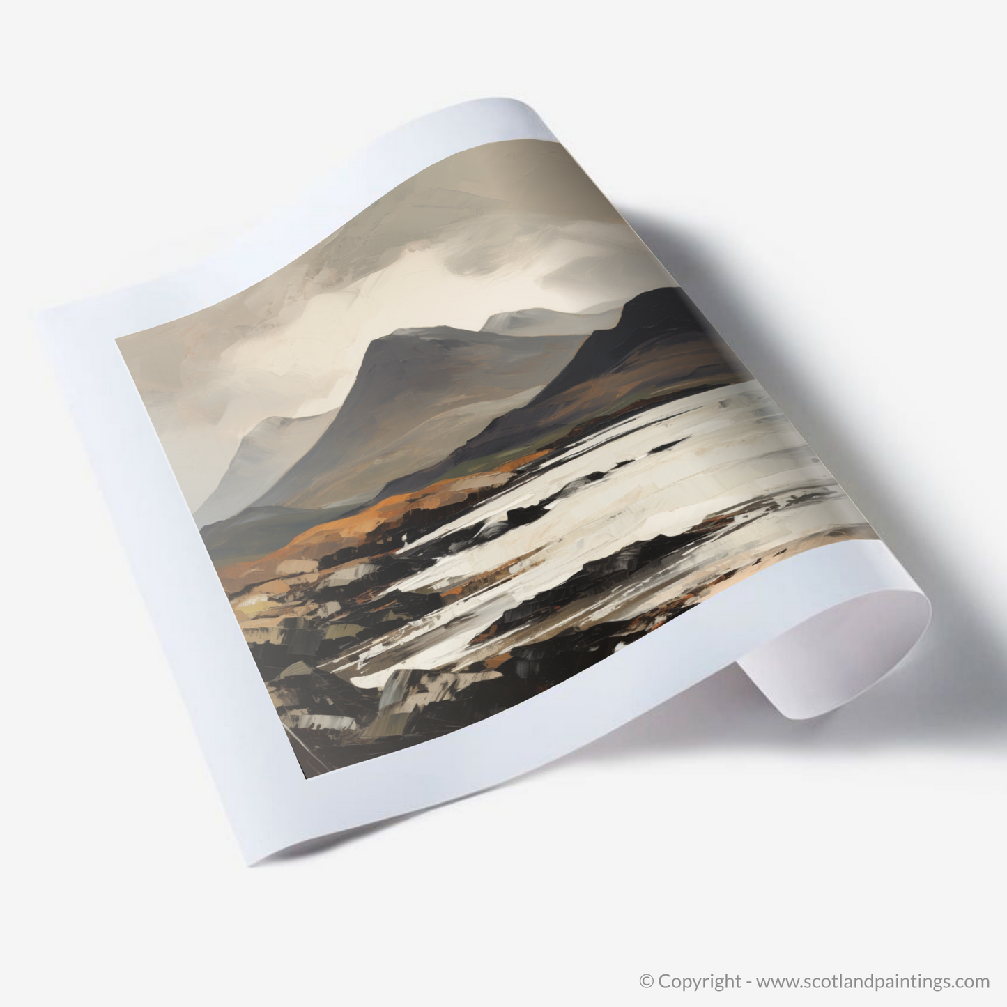 Art Print of Ben More, Isle of Mull