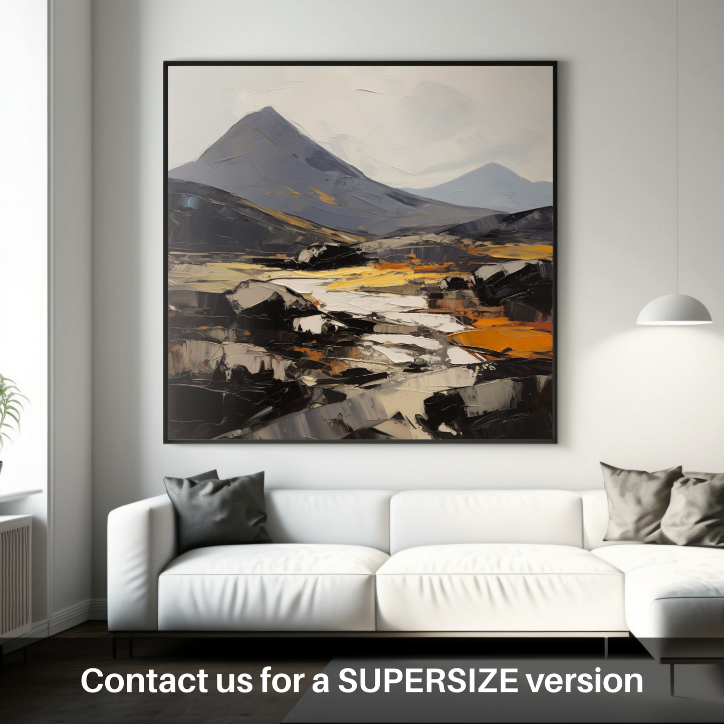 Huge supersize print of Ben More, Isle of Mull