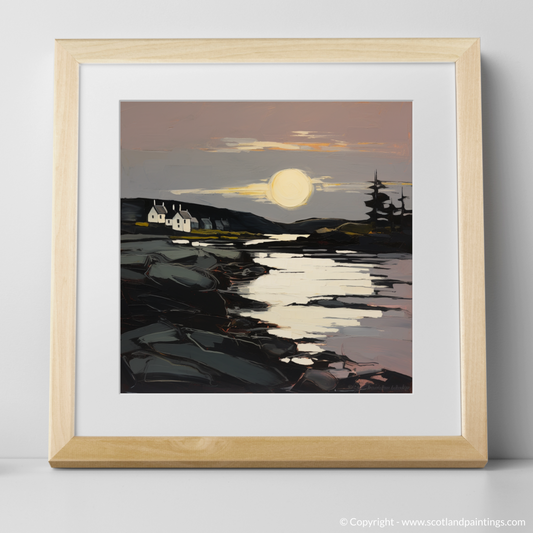 Painting and Art Print of Largo Bay, Fife. Twilight Embrace of Largo Bay.