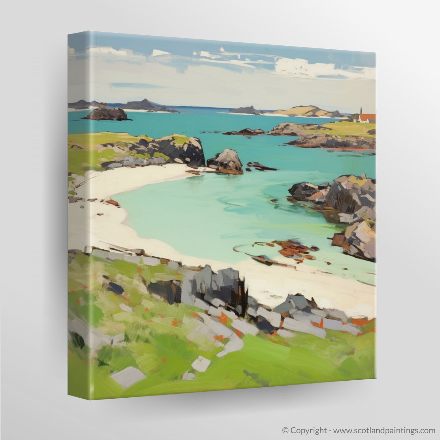 Canvas Print of Isle of Iona, Inner Hebrides