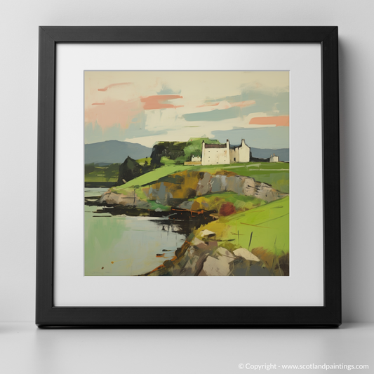 Art Print of Fort William with a black frame