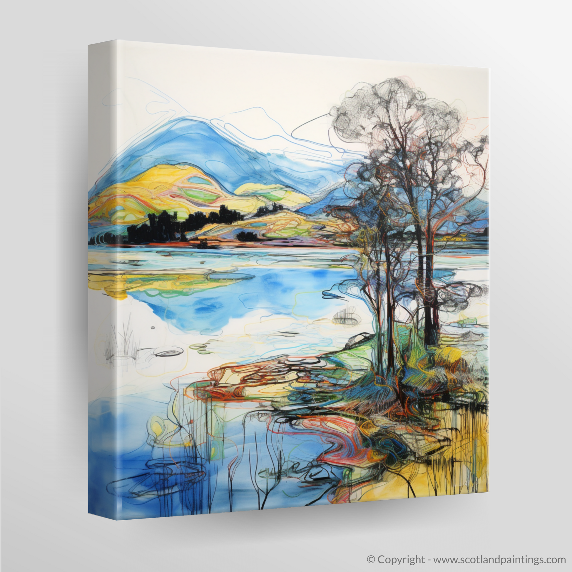 Canvas Print of Loch Awe