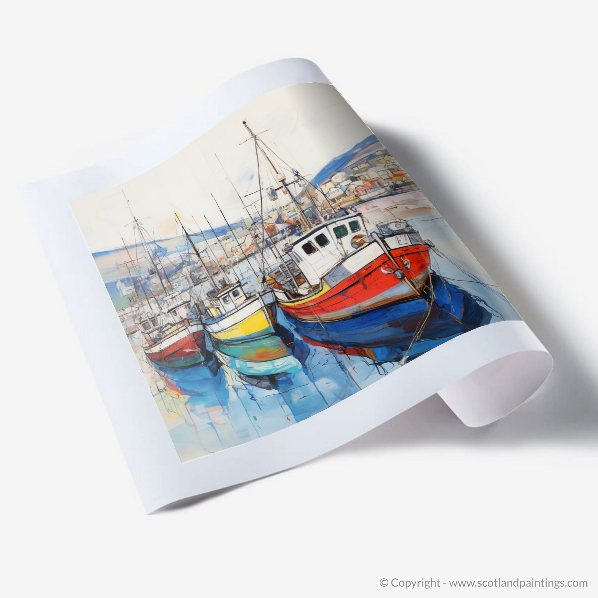 Art Print of Ullapool Harbour