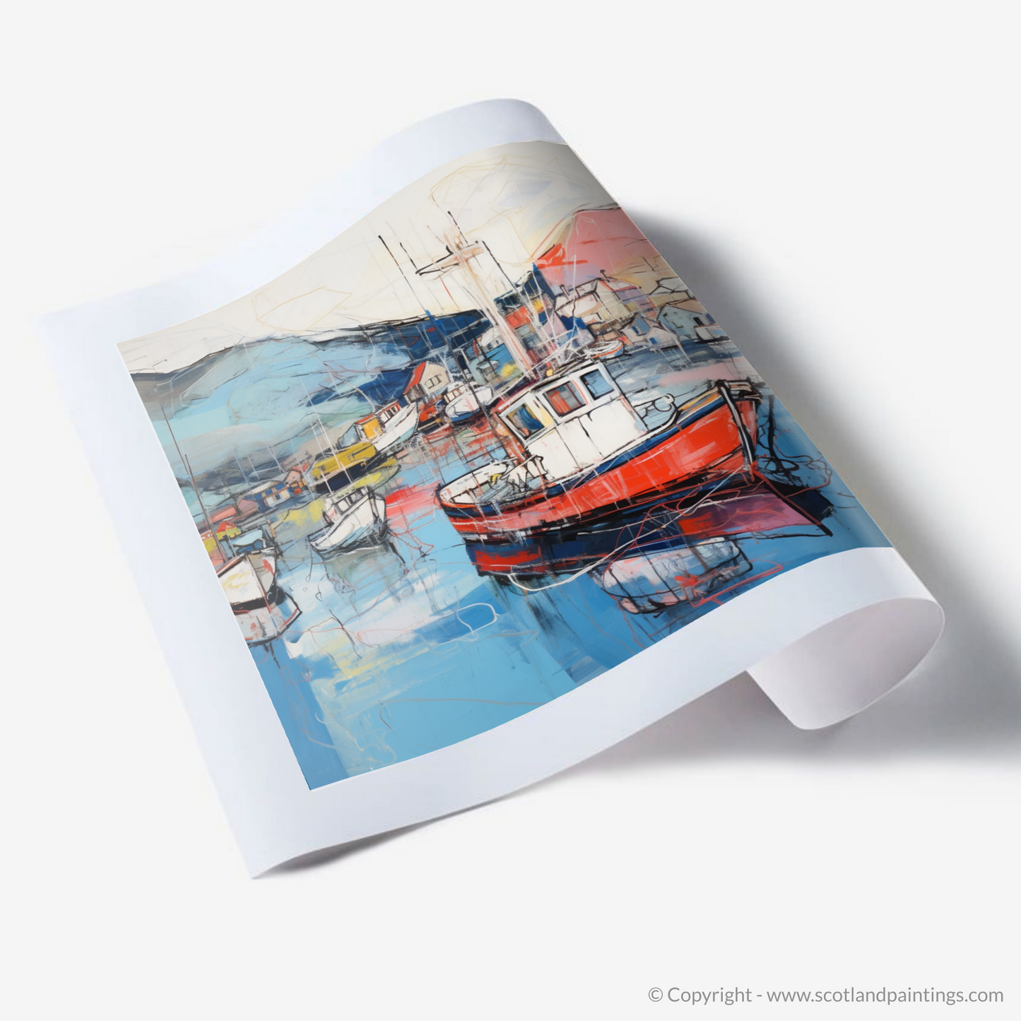 Art Print of Ullapool Harbour