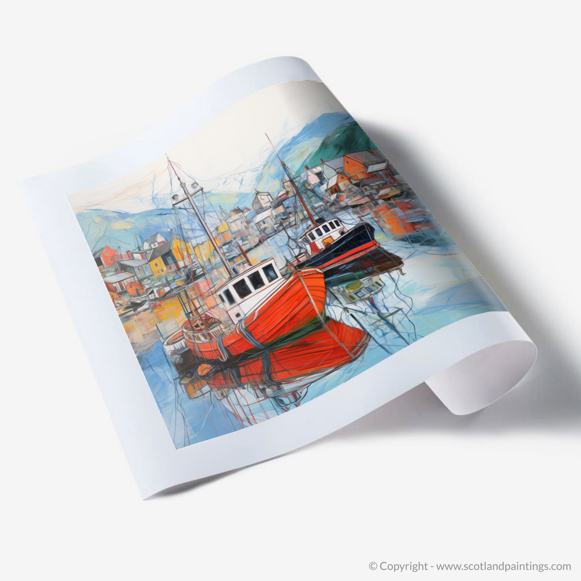 Art Print of Ullapool Harbour