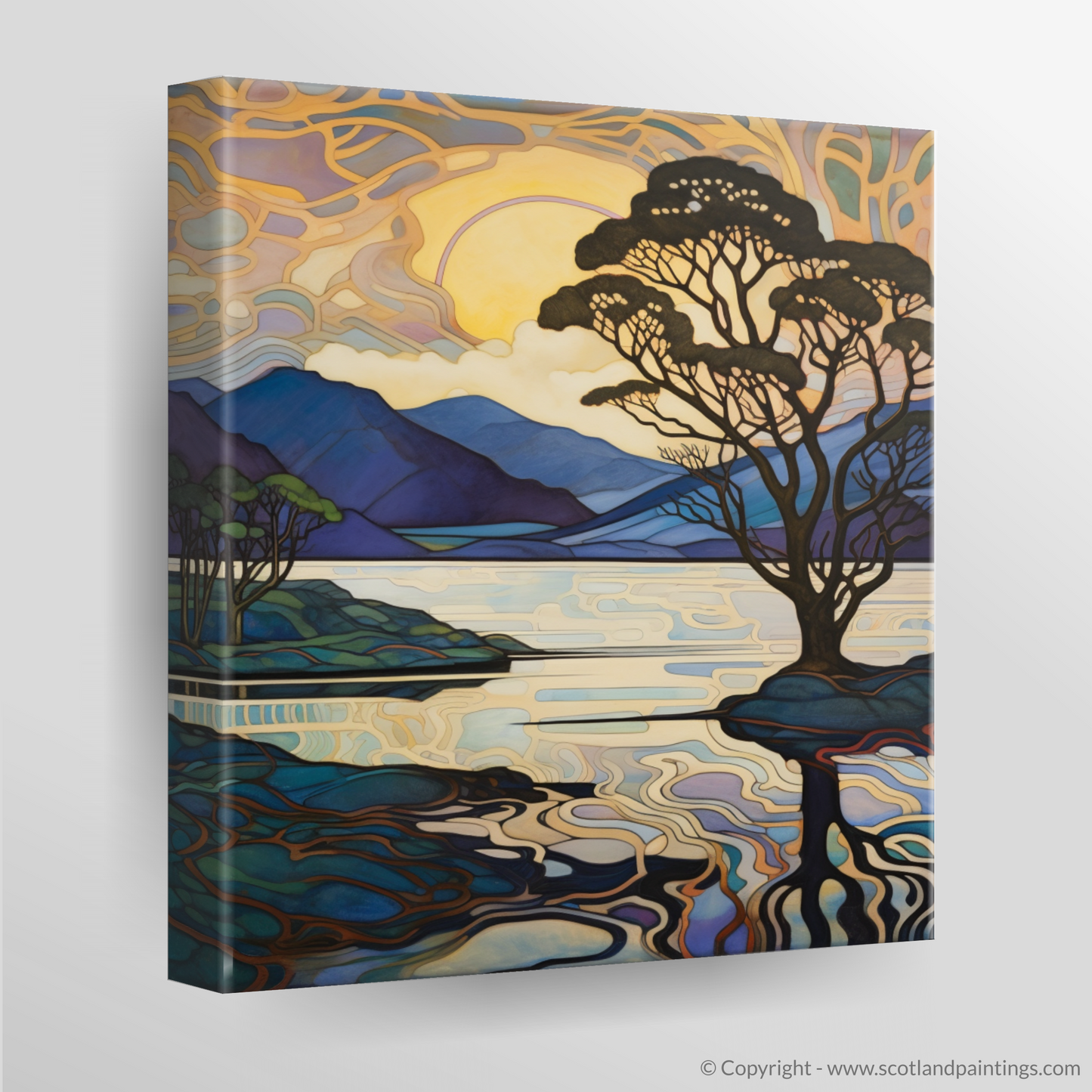Canvas Print of Loch Lomond