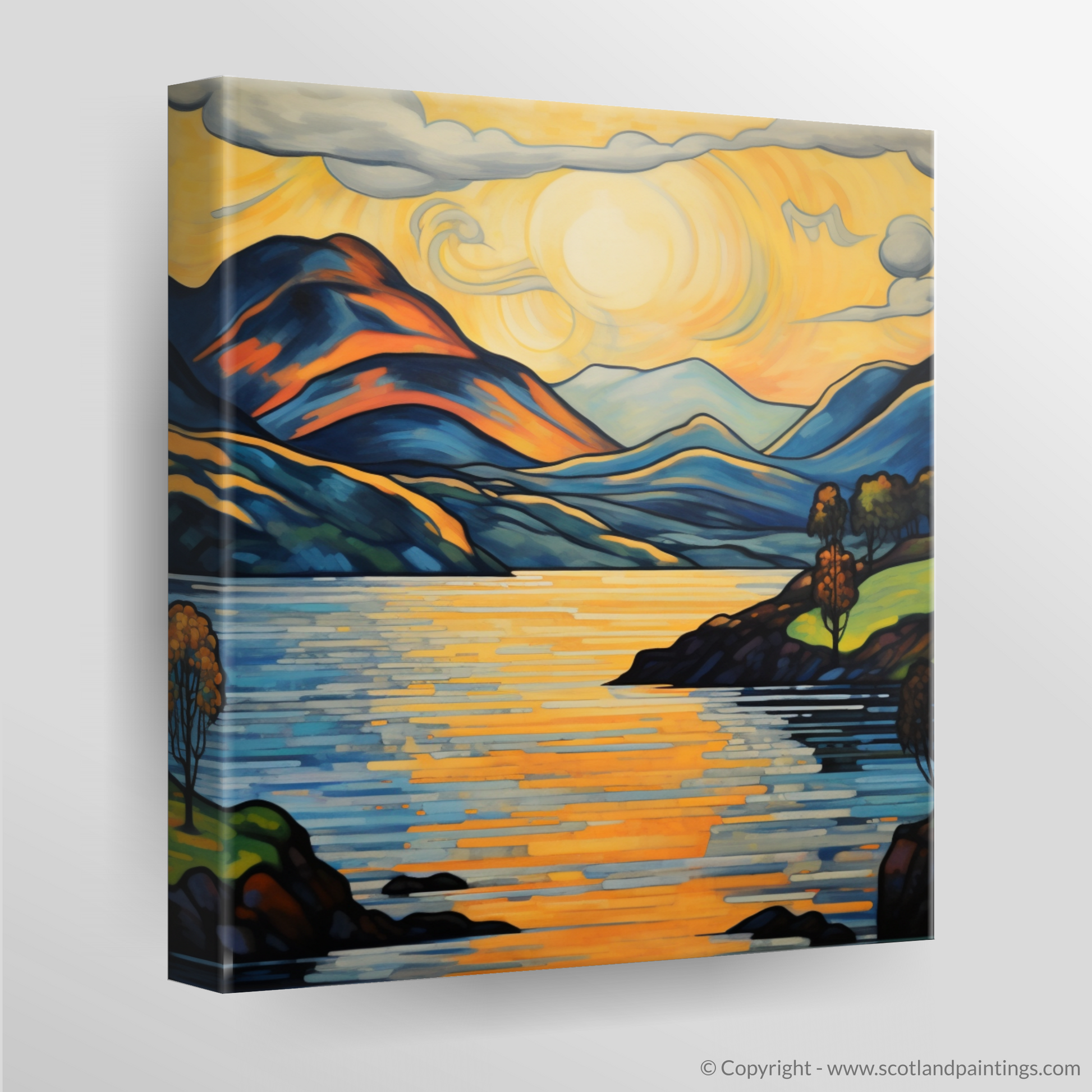 Canvas Print of Loch Lomond