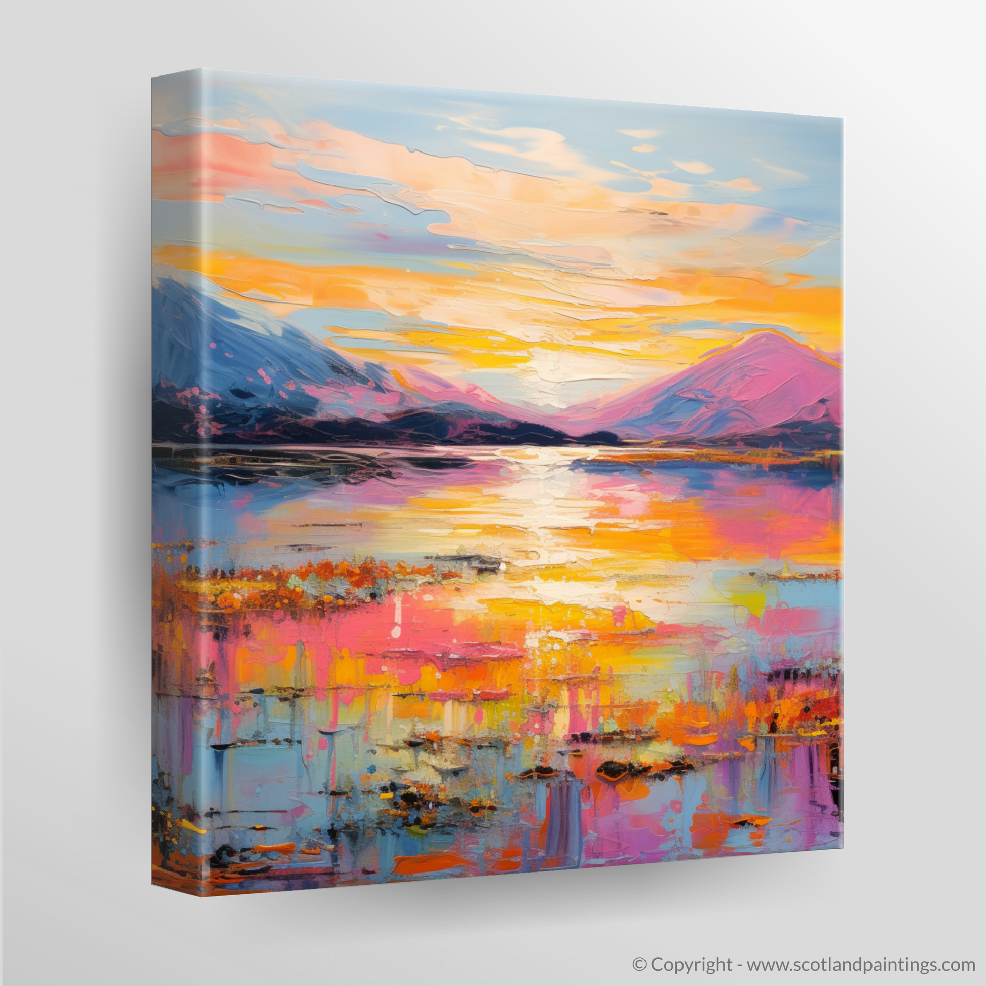 Canvas Print of Loch Lomond