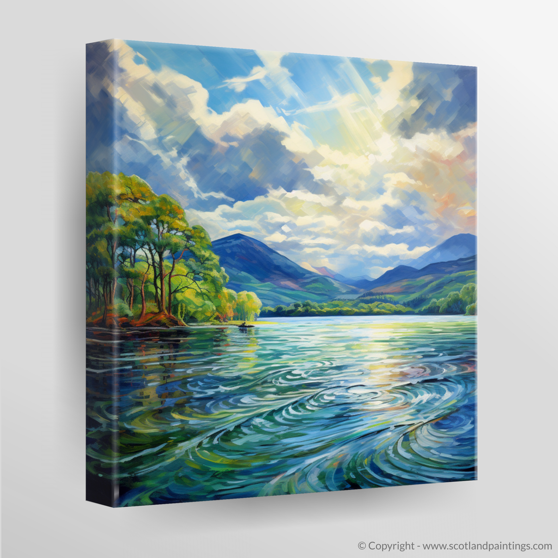 Canvas Print of Loch Lomond