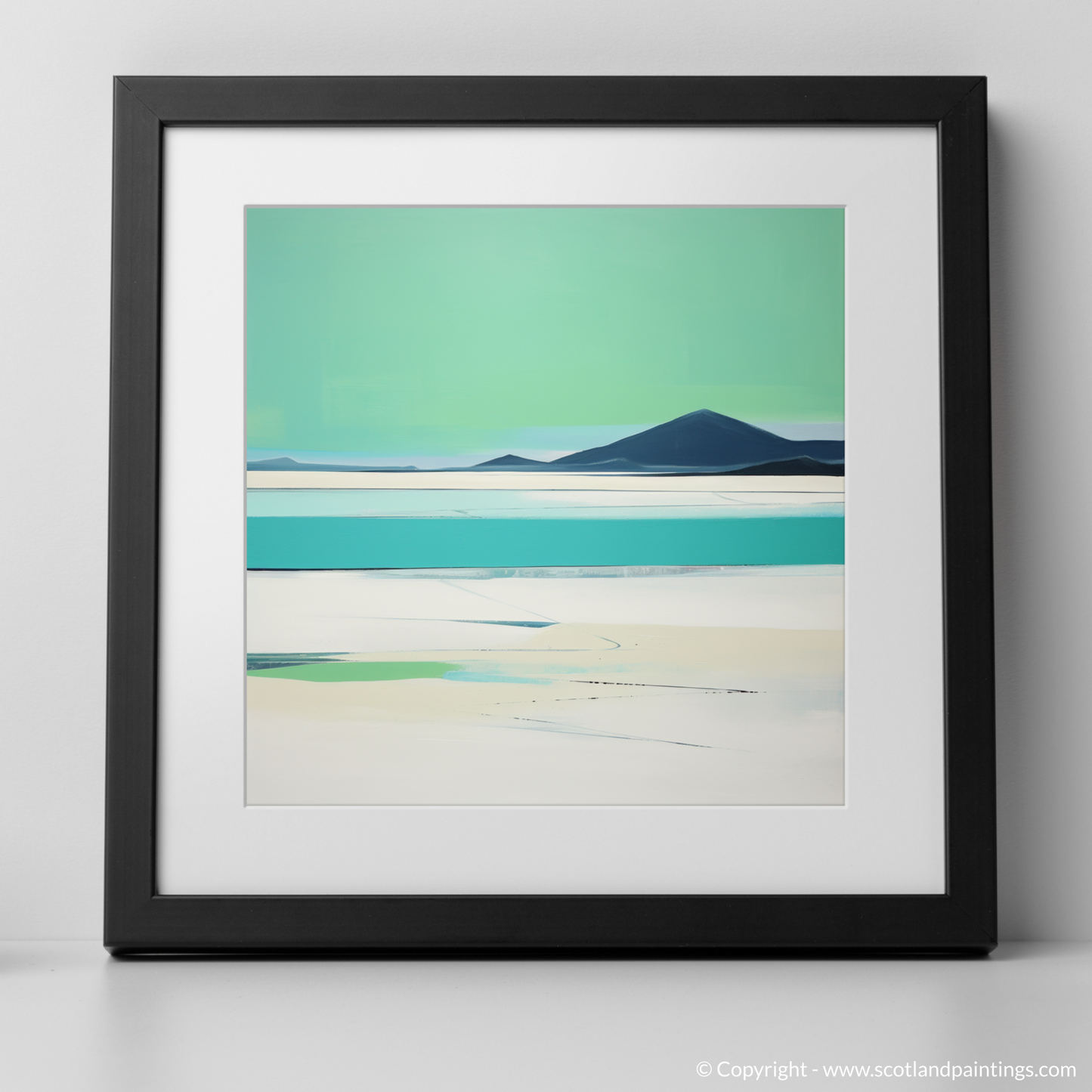 Serene Shores of Luskentyre: A Minimalist Ode to Isle of Harris Summer