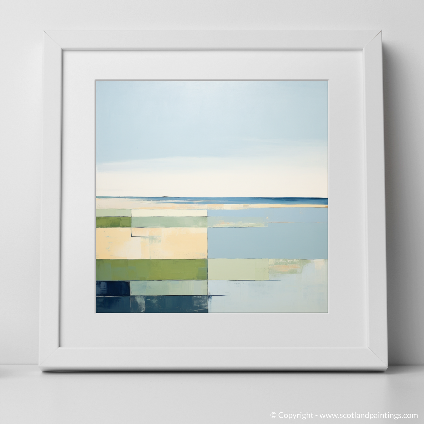 Golden Hour Serenity at Gullane Beach: A Minimalist Tribute