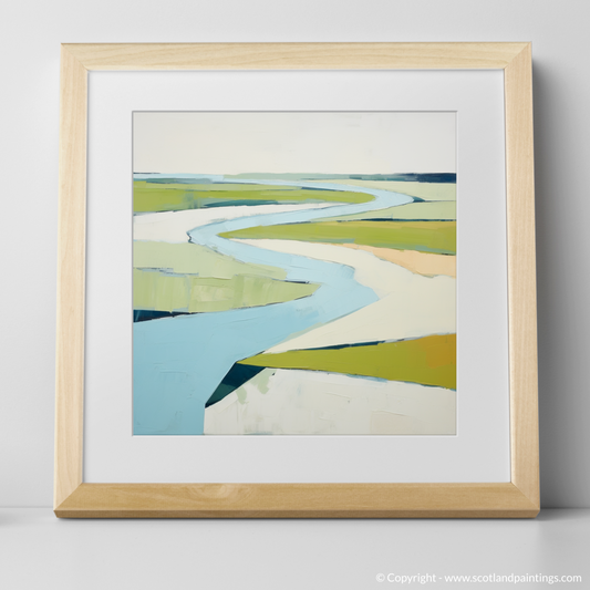 River Lossie Serenity: A Study in Scottish Minimalism