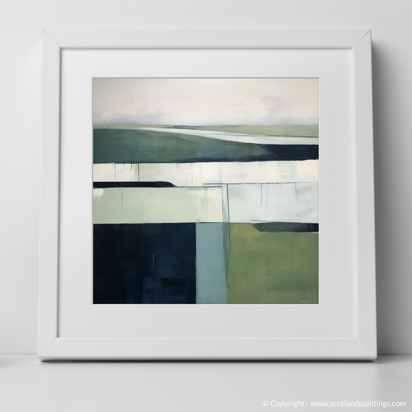 Serenity of River Lossie: A Modern Minimalist Interpretation