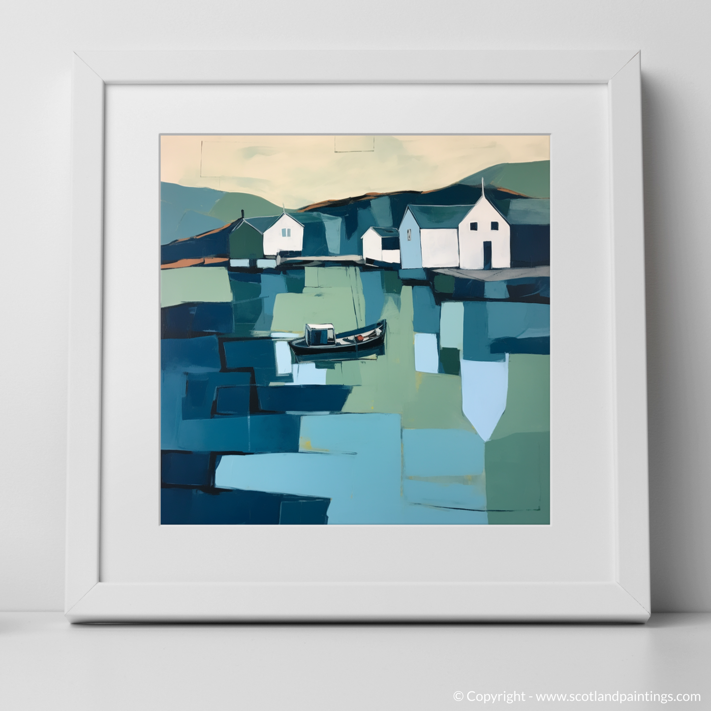 Minimalist Serenade of Gairloch Harbour