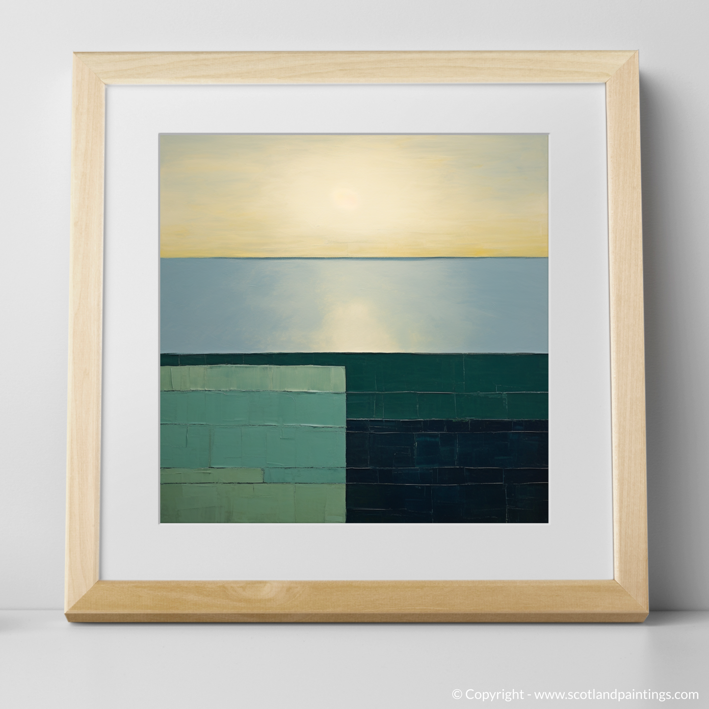 Largo Bay at Golden Hour: A Study in Minimalist Serenity