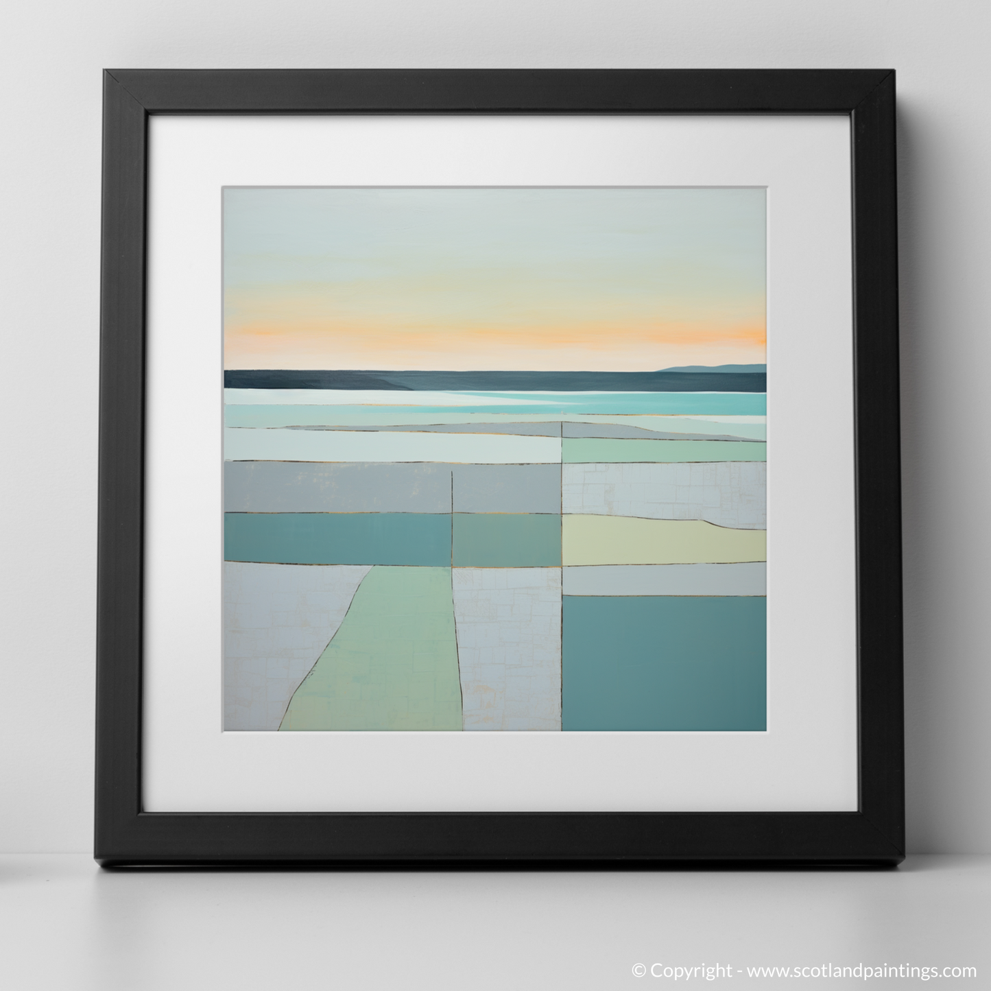 Golden Hour Serenity: A Minimalist Tribute to Balmedie Beach