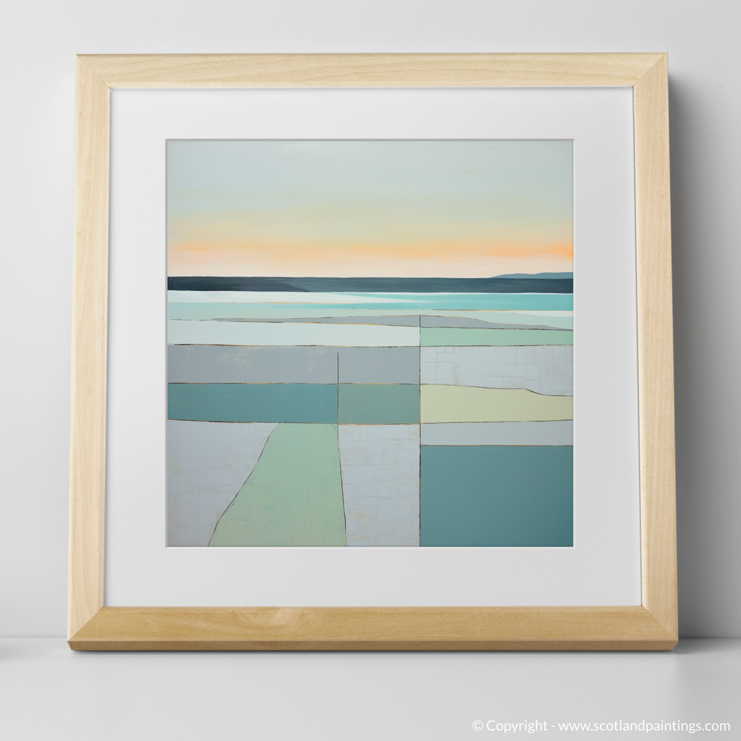 Golden Hour Serenity: A Minimalist Tribute to Balmedie Beach