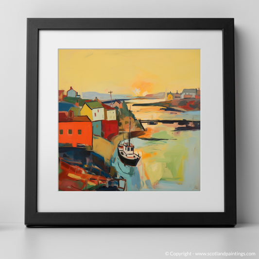 Golden Hour at Macduff Harbour: An Abstract Interpretation