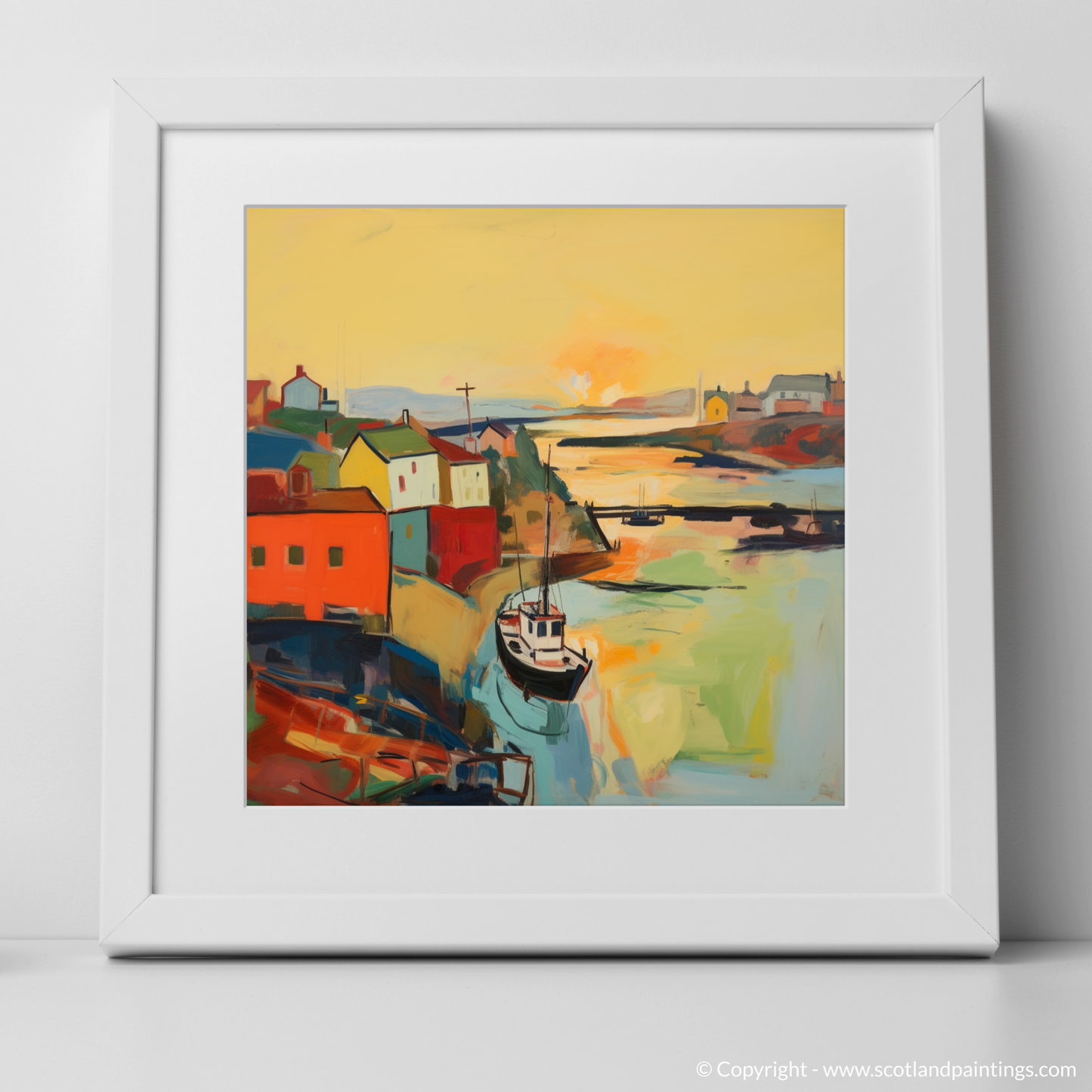 Golden Hour at Macduff Harbour: An Abstract Interpretation
