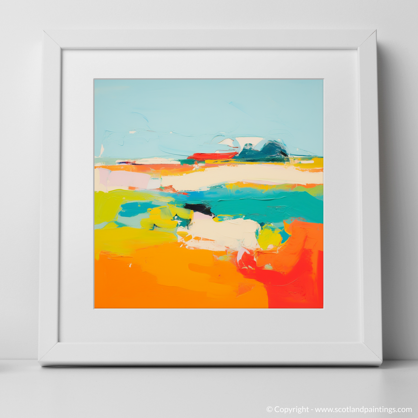 Findhorn's Fiery Abstract Embrace