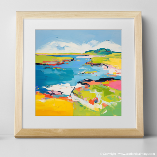 Kiloran Bay Abstraction: A Coastal Colour Symphony