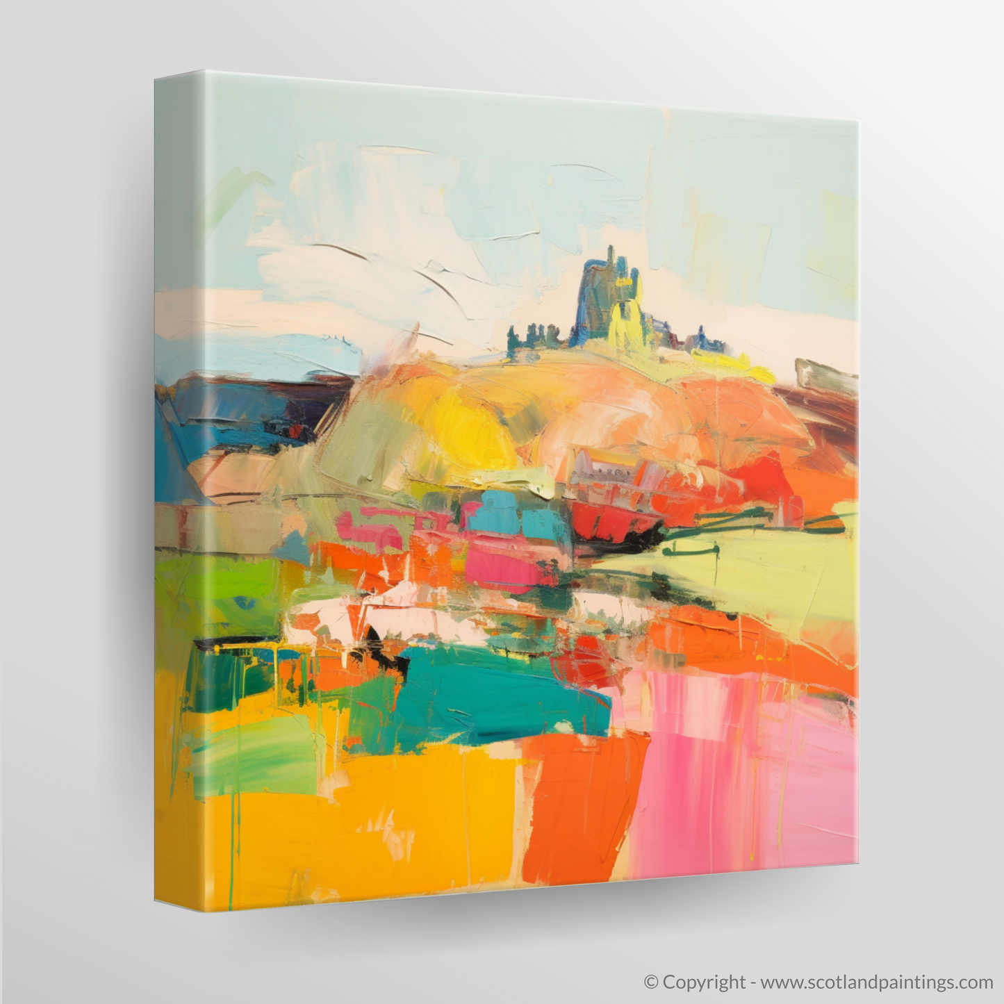 Edinburgh in Abstract Hues