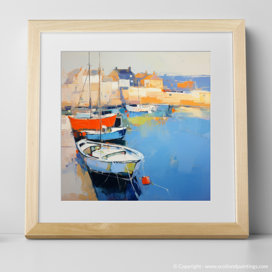 Serene Reflections of North Berwick Harbour