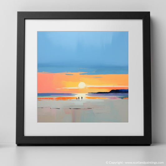 Longniddry Beach at Sunset: A Contemporary Ode to Scottish Shores