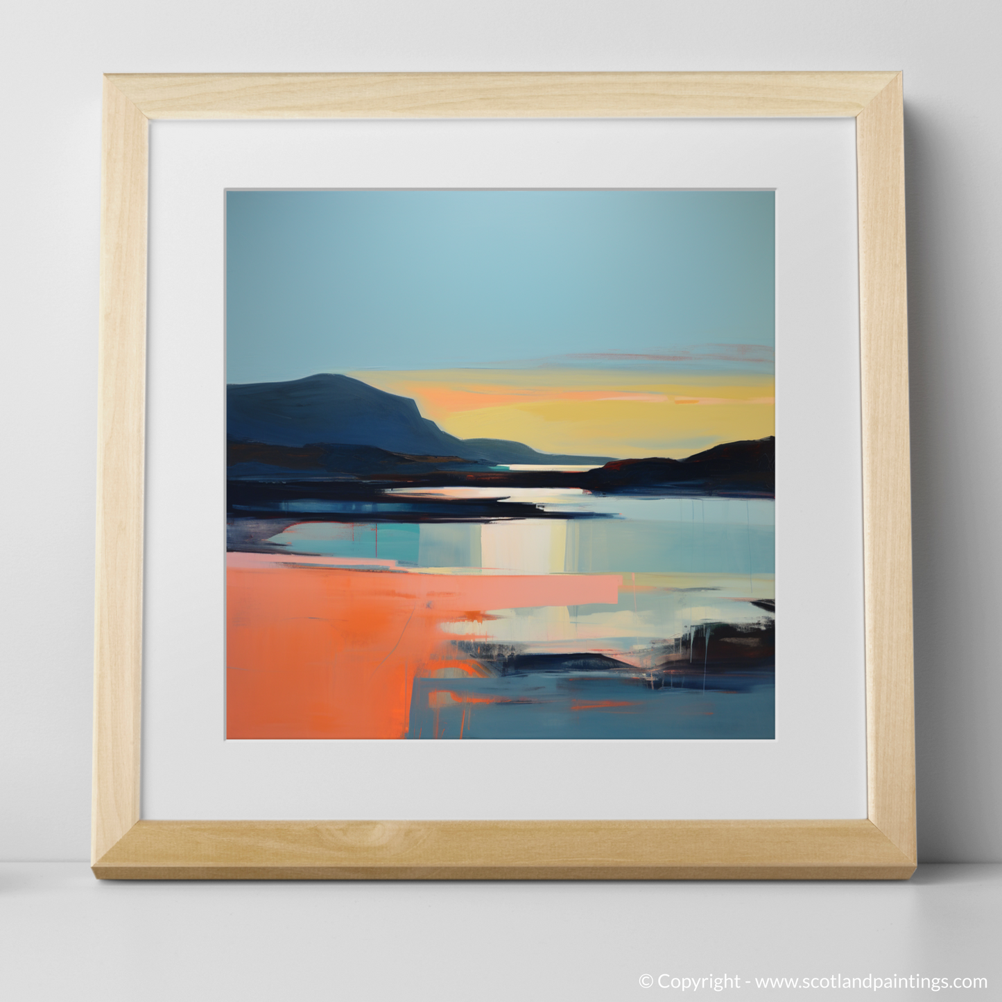 Dusk at Balnakeil Bay - A Contemporary Scottish Cove Palette