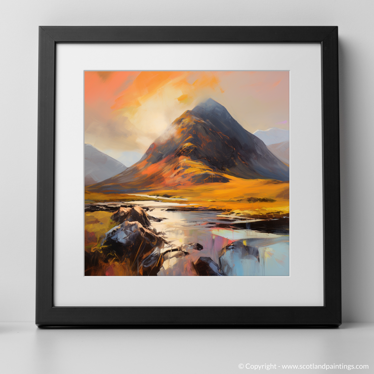 Golden Embrace of Buachaille Etive Mòr