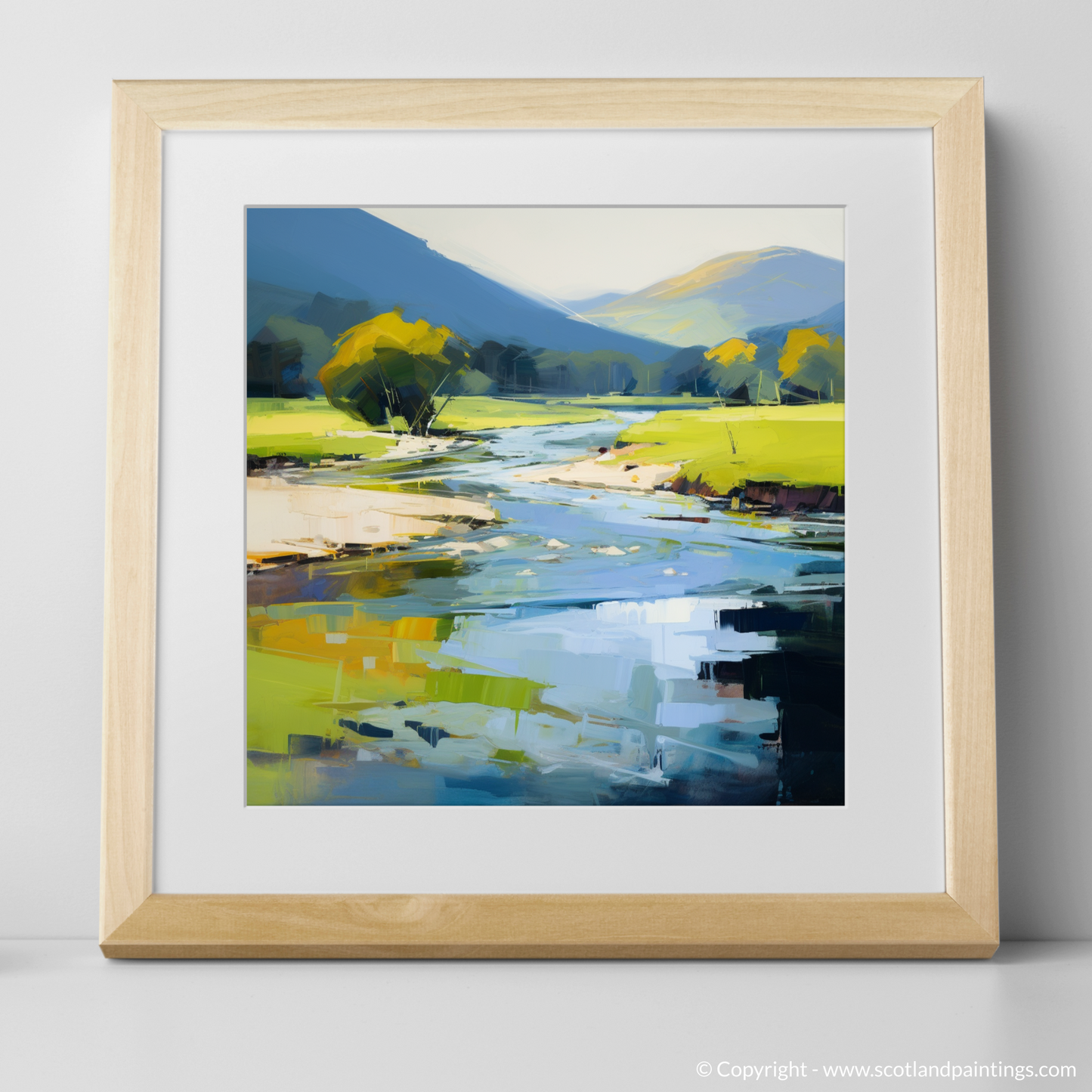 Summer's Embrace by the River Orchy