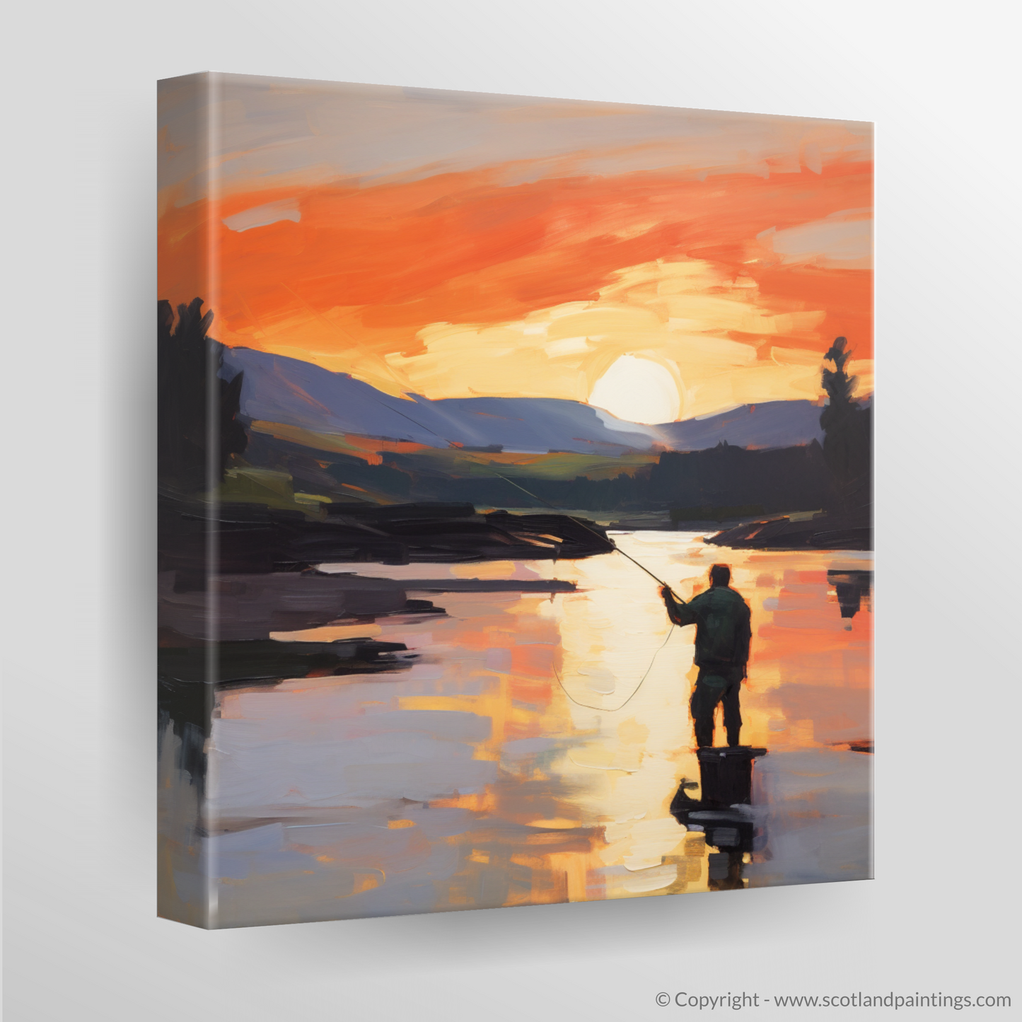 Amber Twilight on the River Nith: A Fly Fishing Soliloquy