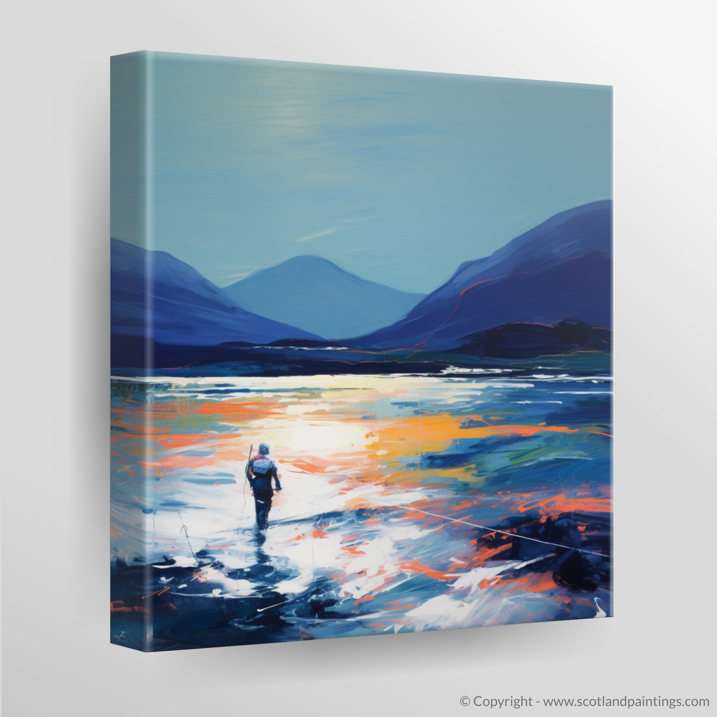 Solitude at Sunset: A Contemporary Vision of Fly Fishing in Loch Sunart