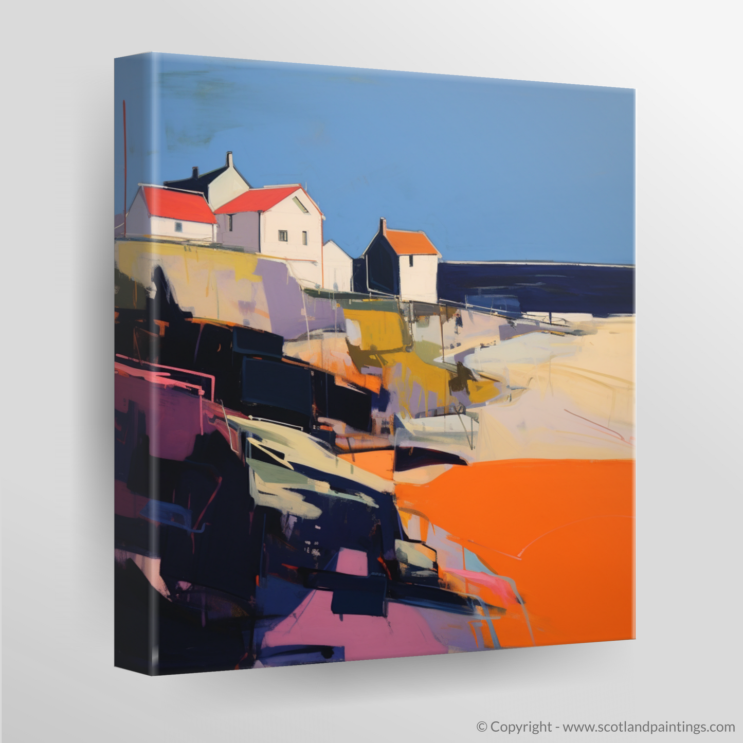 Vibrant Cullen: A Contemporary Ode to Scottish Village Life