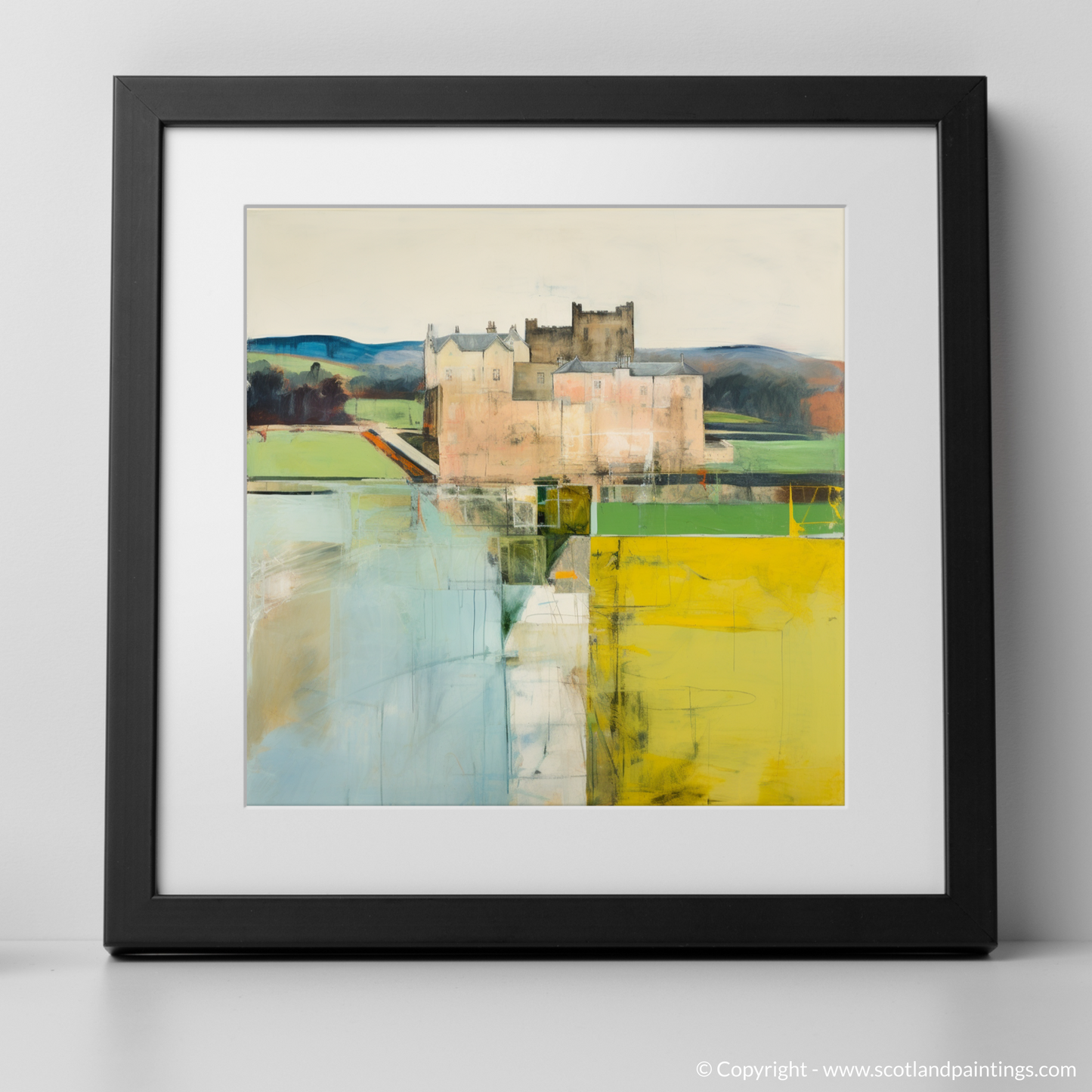 Linlithgow Reimagined: An Abstract Impressionist Tribute