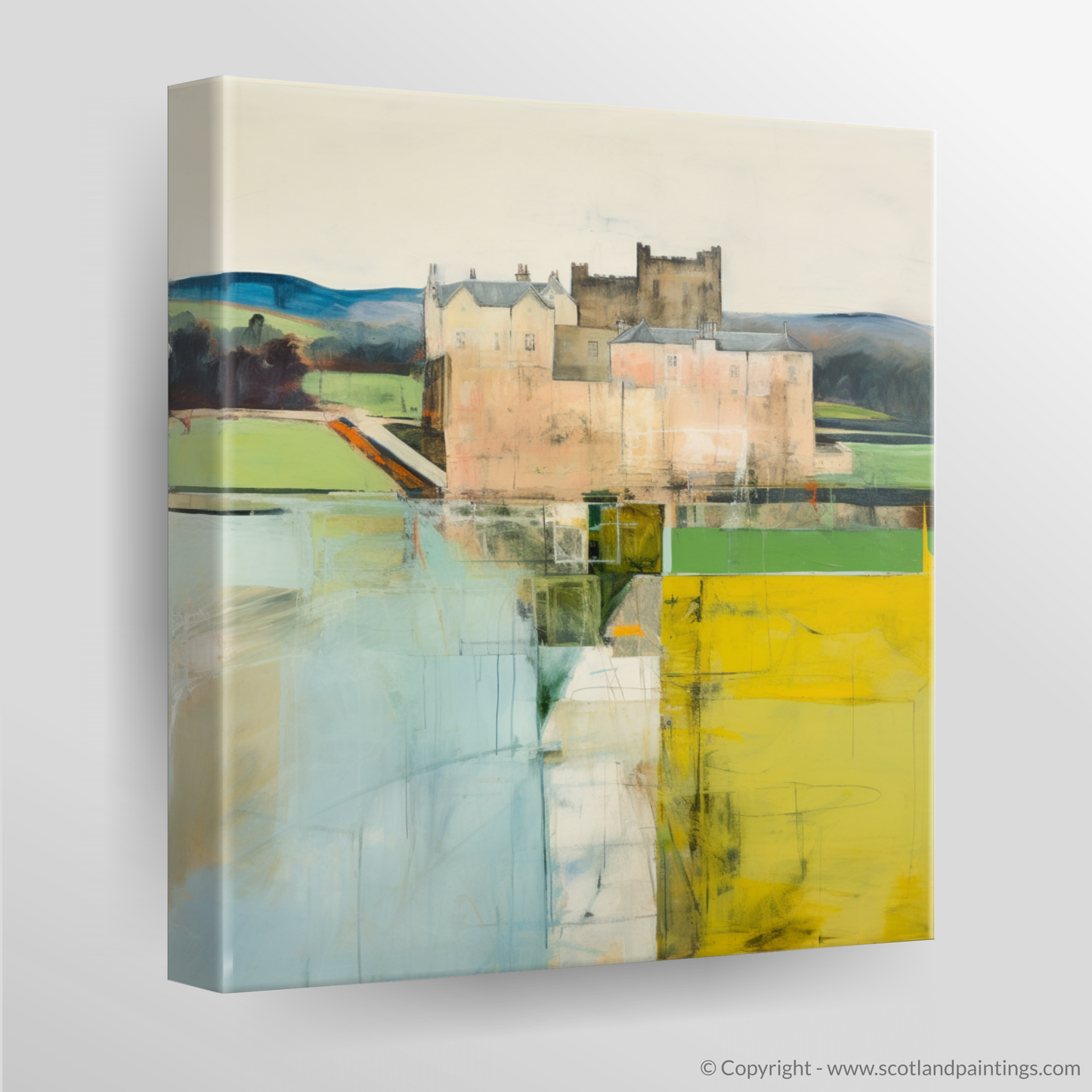 Linlithgow Reimagined: An Abstract Impressionist Tribute