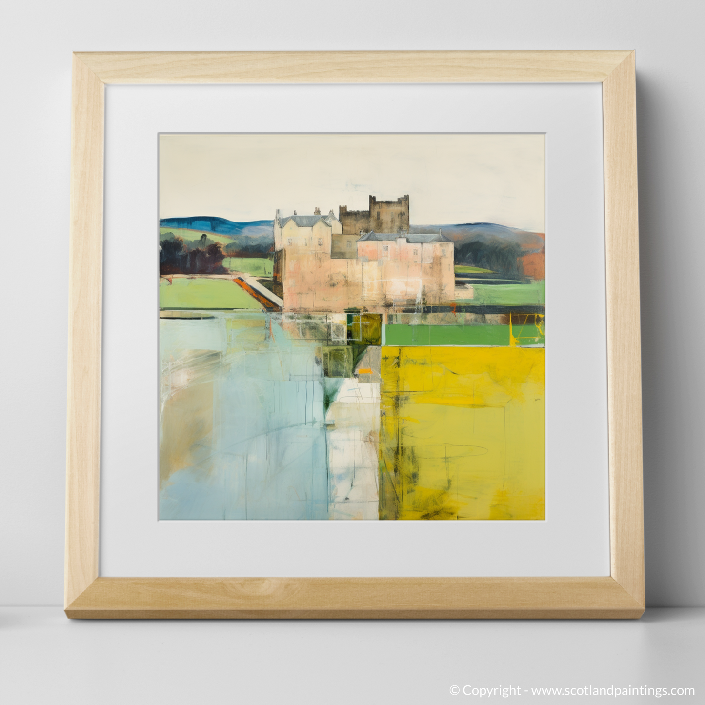 Linlithgow Reimagined: An Abstract Impressionist Tribute