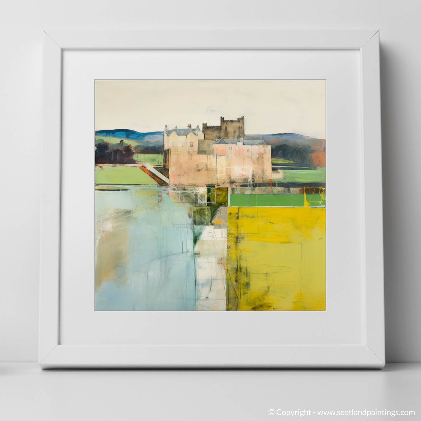 Linlithgow Reimagined: An Abstract Impressionist Tribute