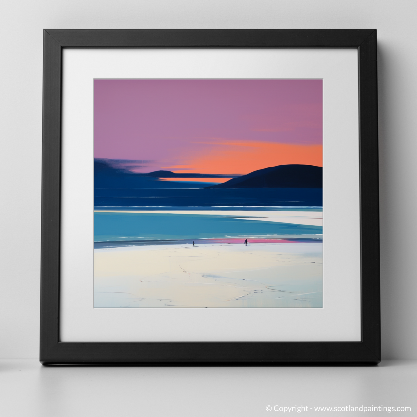 Dusk Embrace at Luskentyre Beach